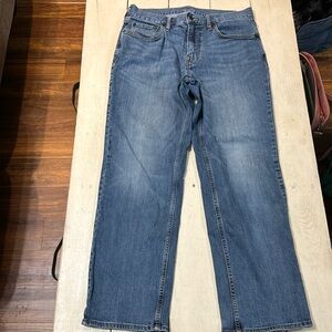 Old Navy boot-cut, built in flex jeans